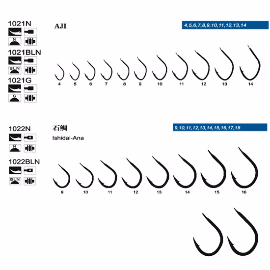 Schwere Köderhalterhaken Korsure Angelhaken Aji Kuiso